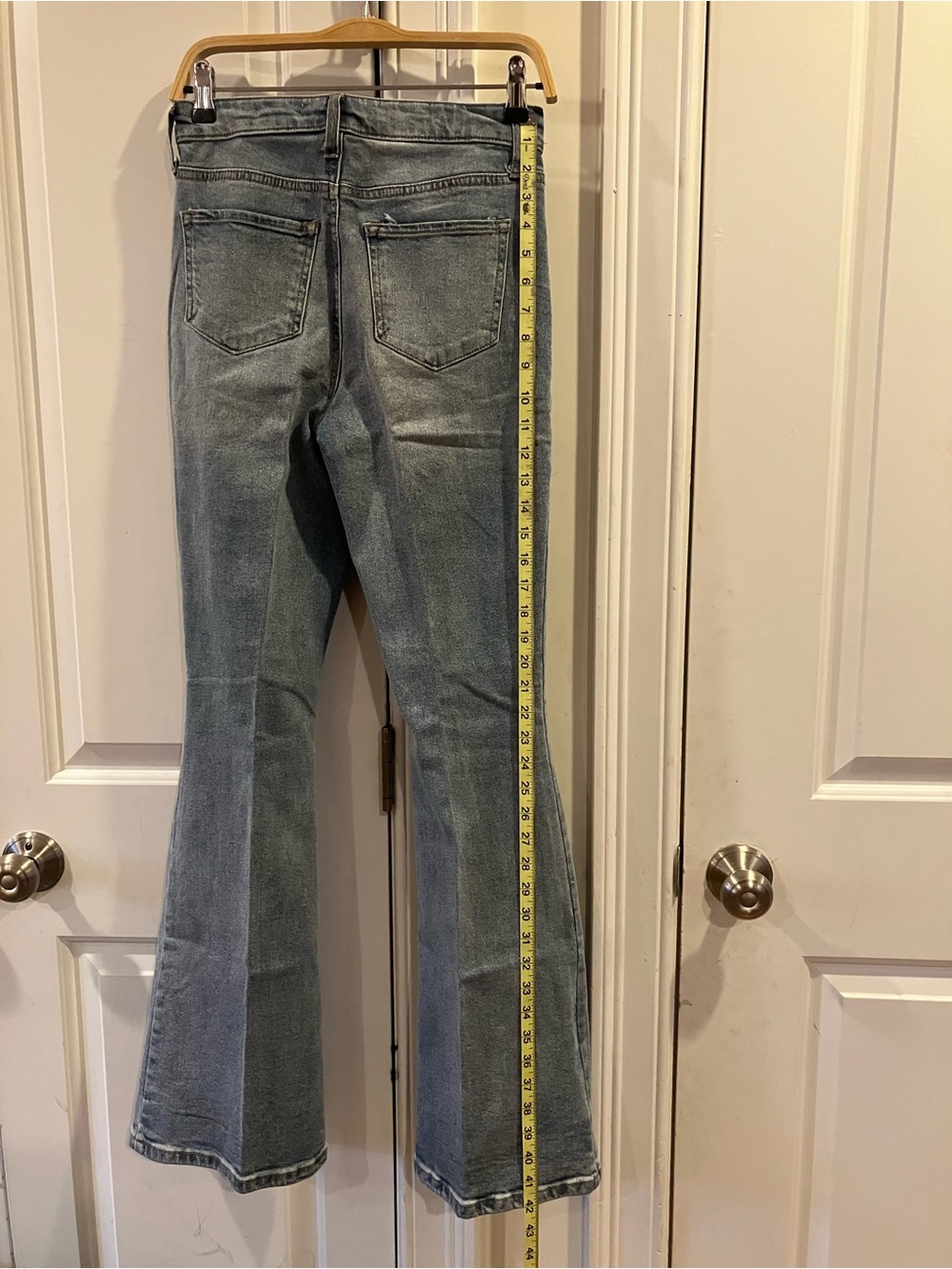 BCBGeneration Light Blue Flare Jeans